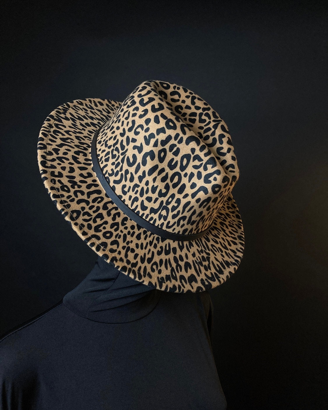 Leopard Female Fedora Hat