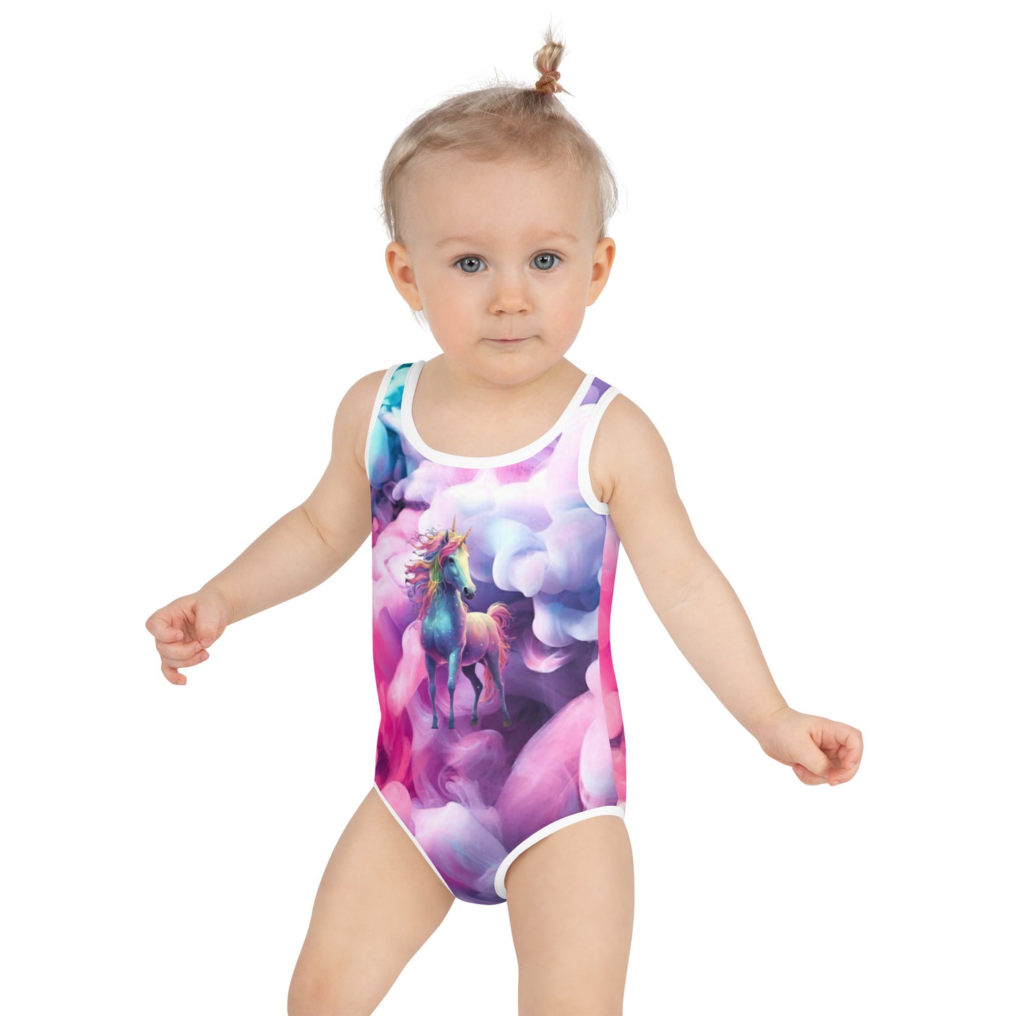 Daughter/ Mother Duo Girls Unicorn One Piece Swimsuit by Bahawear™