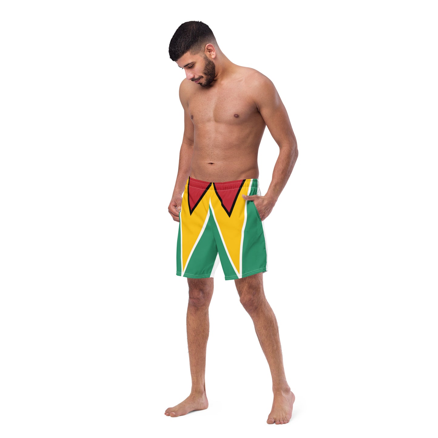Guyana Mens Swim Trunks by Bahaswim™