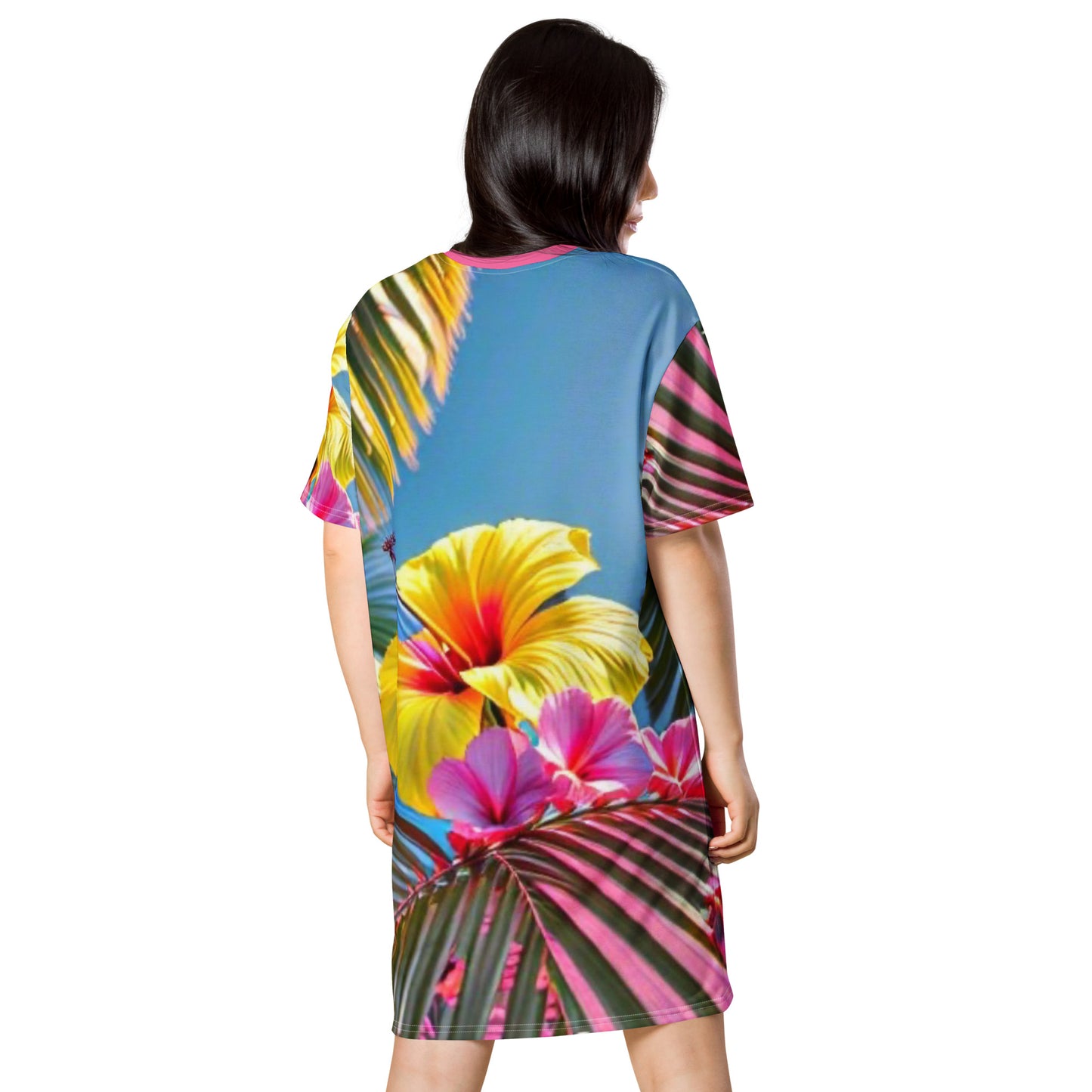 Hibiscus Hi- light Dress/Swimsuit Cover Up