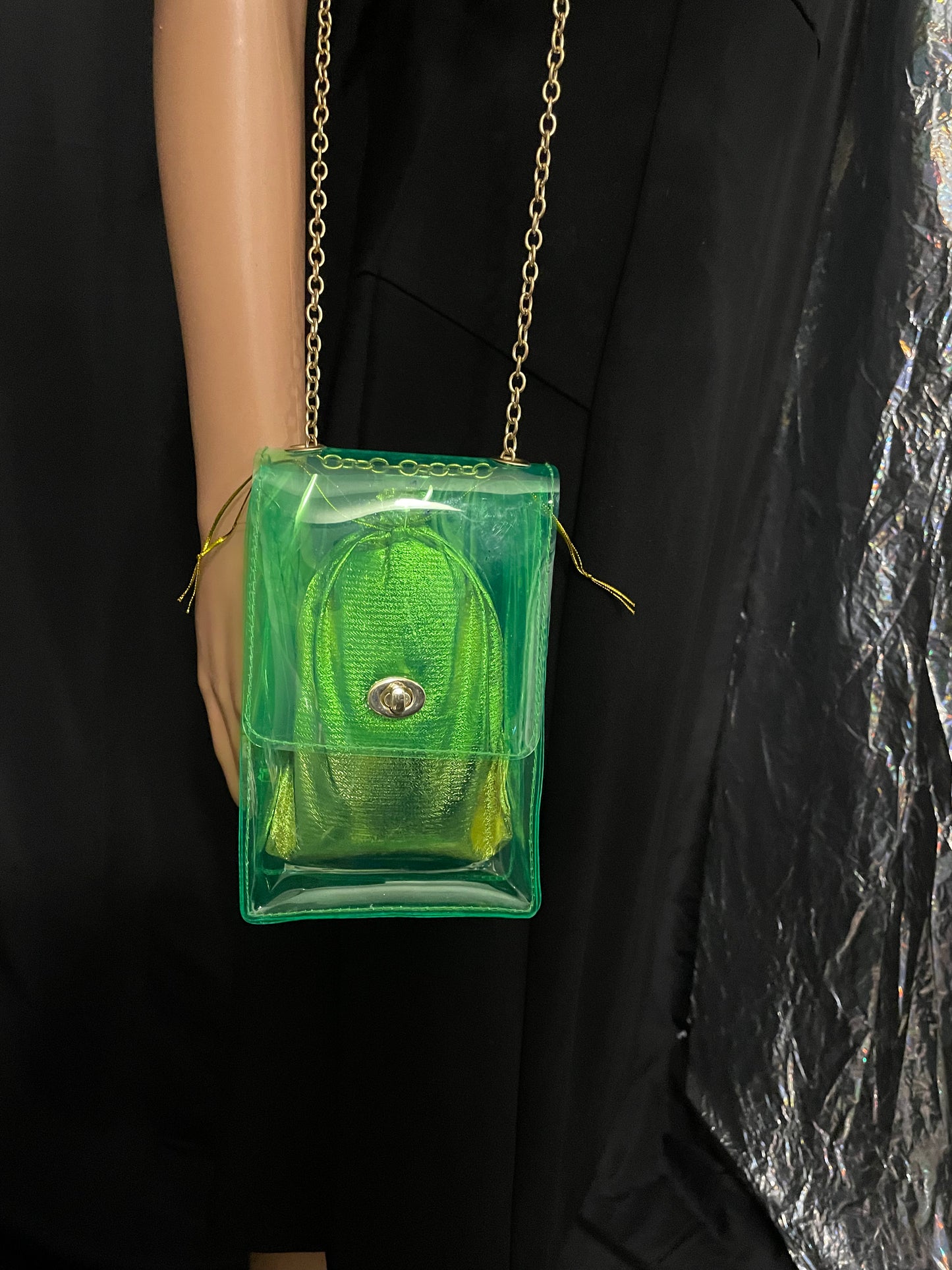 Clearly Green Purse