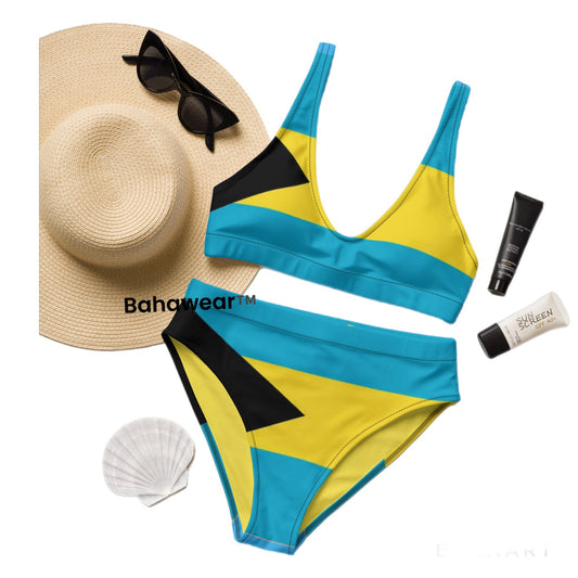 Bahamas 51st Independence High Waist bikini by Bahawear™