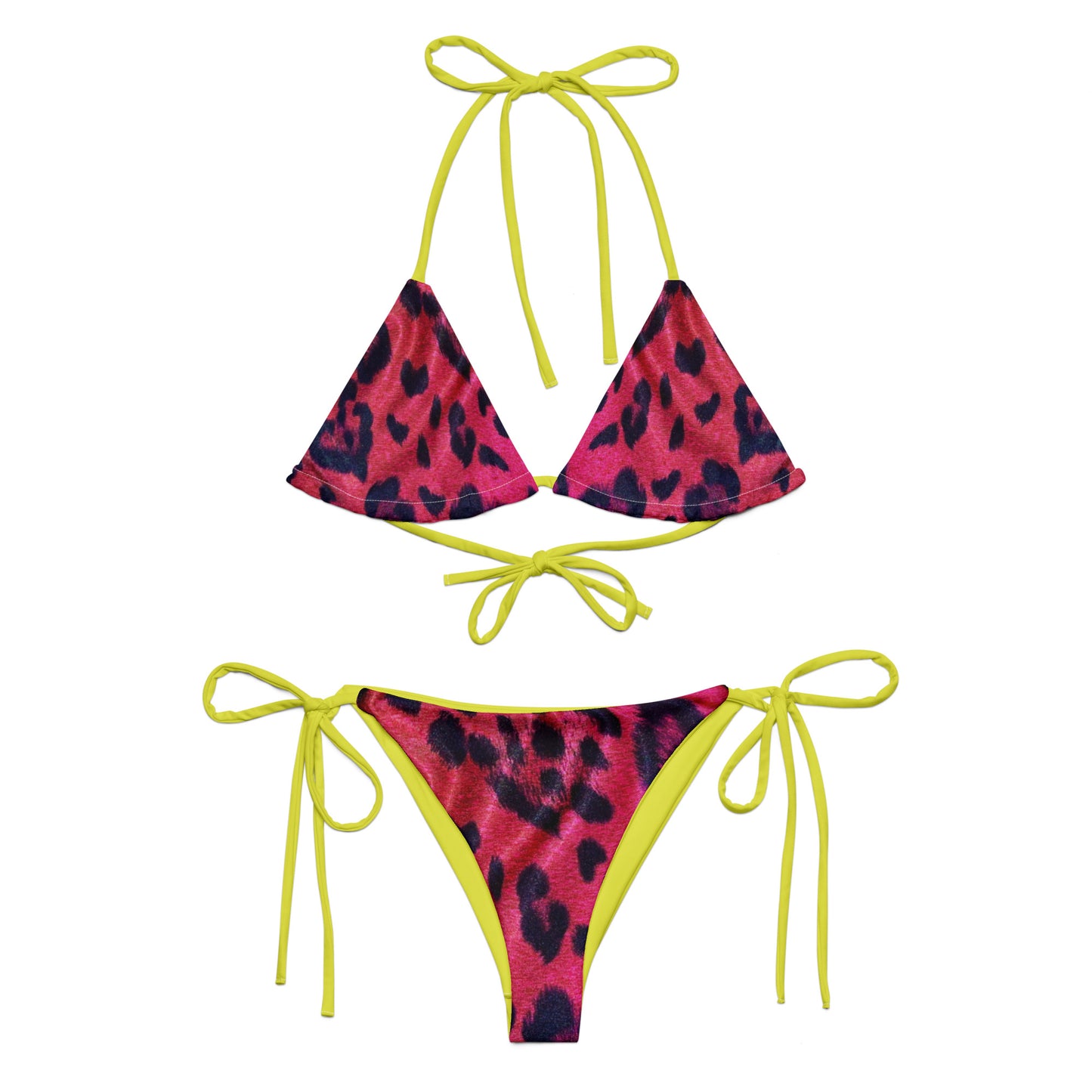 Pinky Cheetah Ladies String bikini by Bahawear™