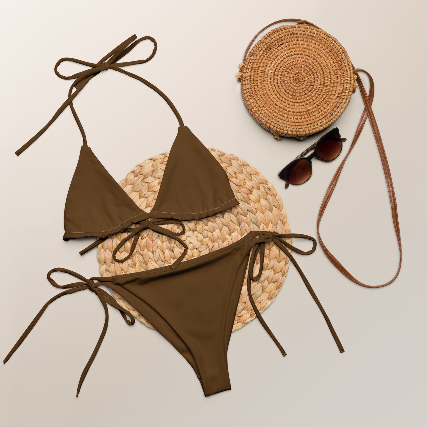 Summer Essentials Chocolate  String Bikini by Bahawear™